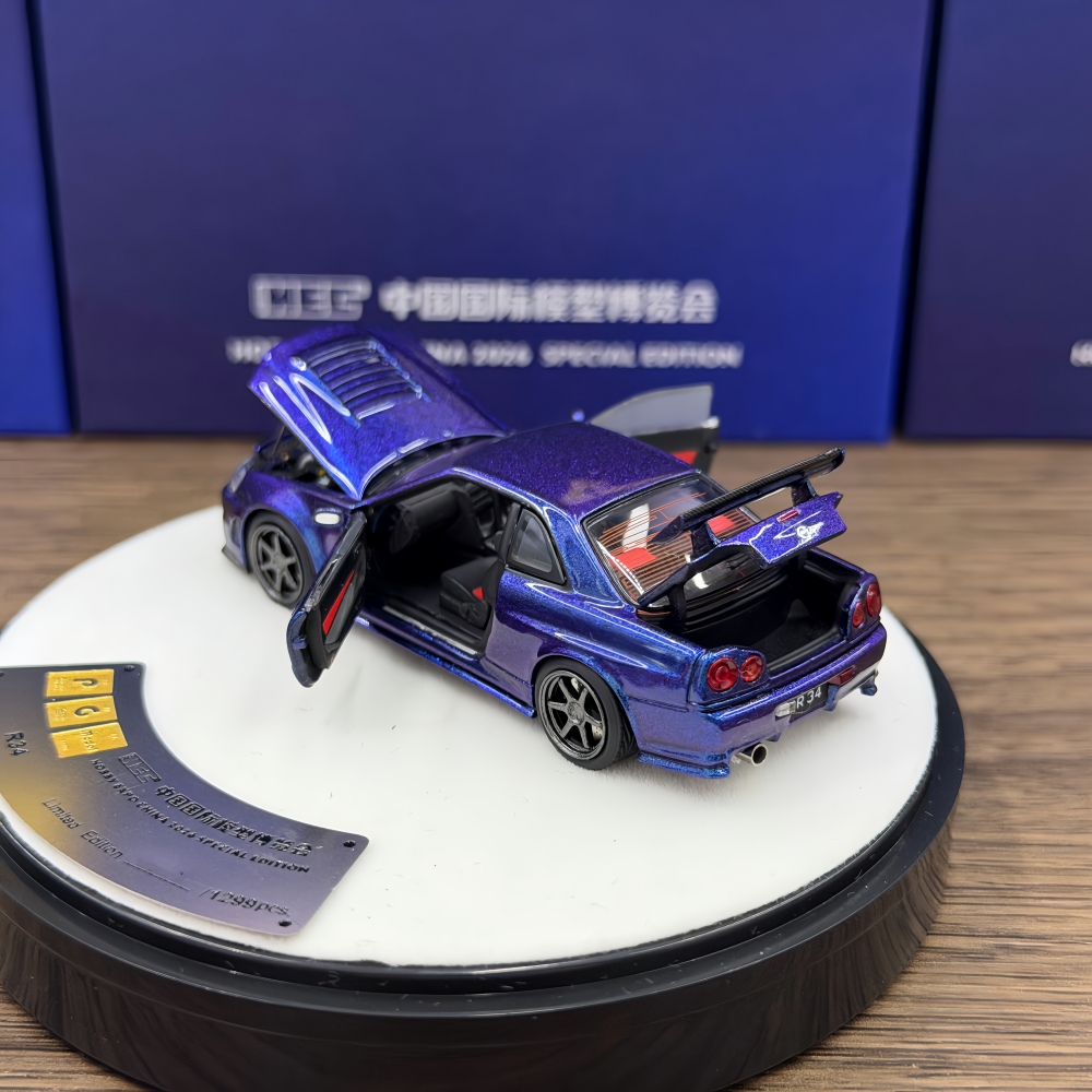 PGM 1:64 Liberty Walk GTR R34  - Die Cast Car 1 64 incelemesi ve fiyatı