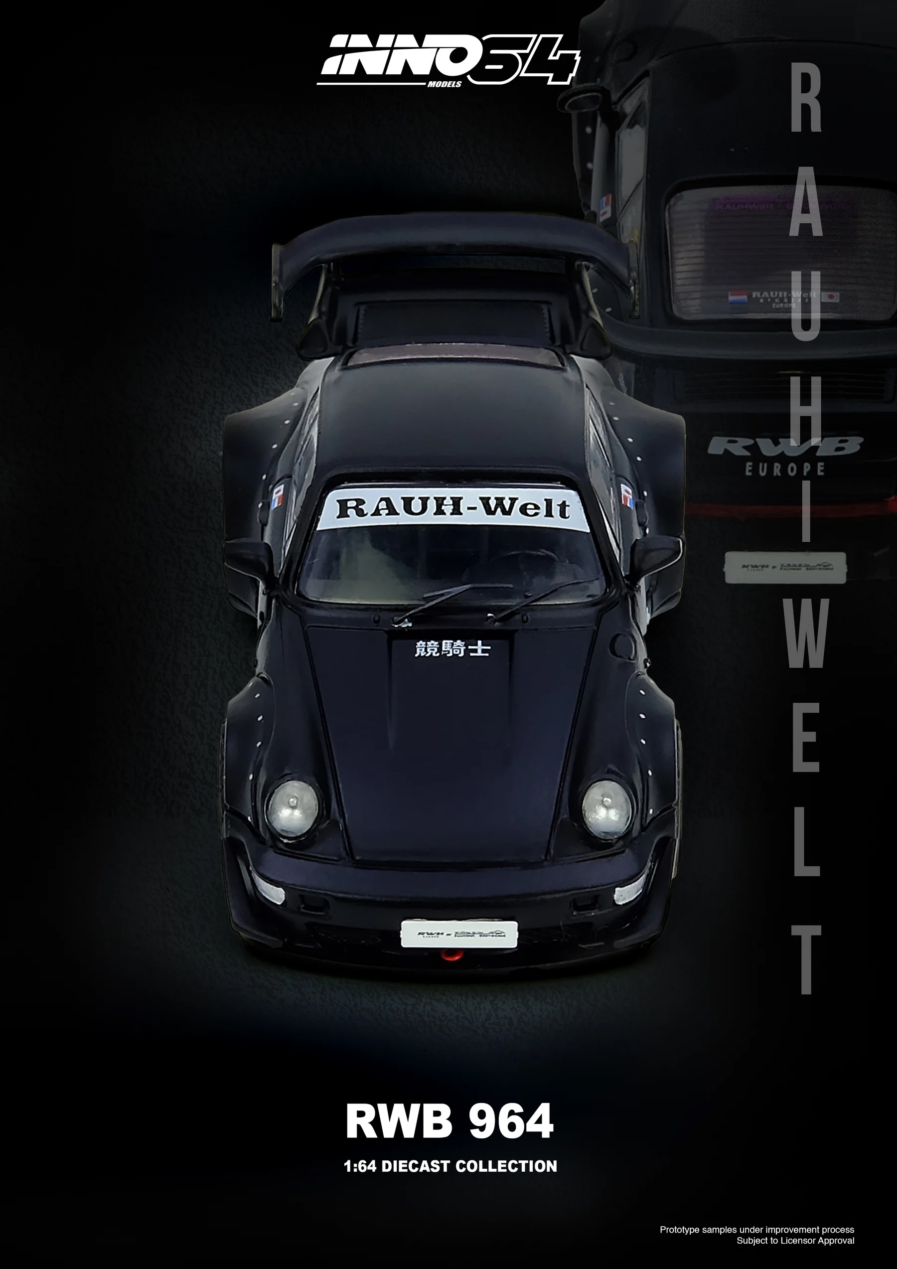 INNO64 1:64 Porsche 911 RWB 96 - Die Cast Car 1 64 incelemesi ve fiyatı