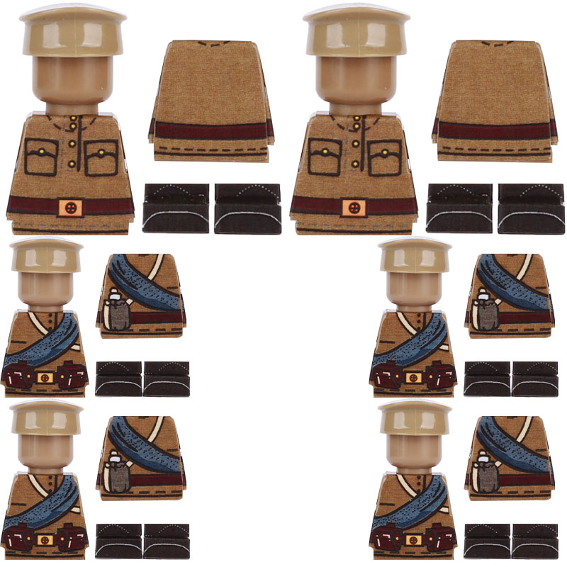 WW2 Military Soldier Printed P - Lego Minifigure Holder incelemesi ve fiyatı