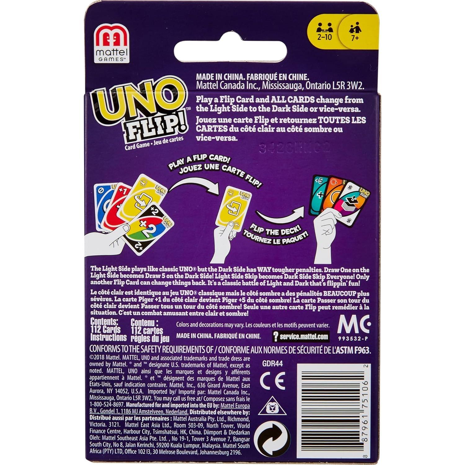 100% Original Mattel UNO Flip  - Graded Card Display incelemesi ve fiyatı