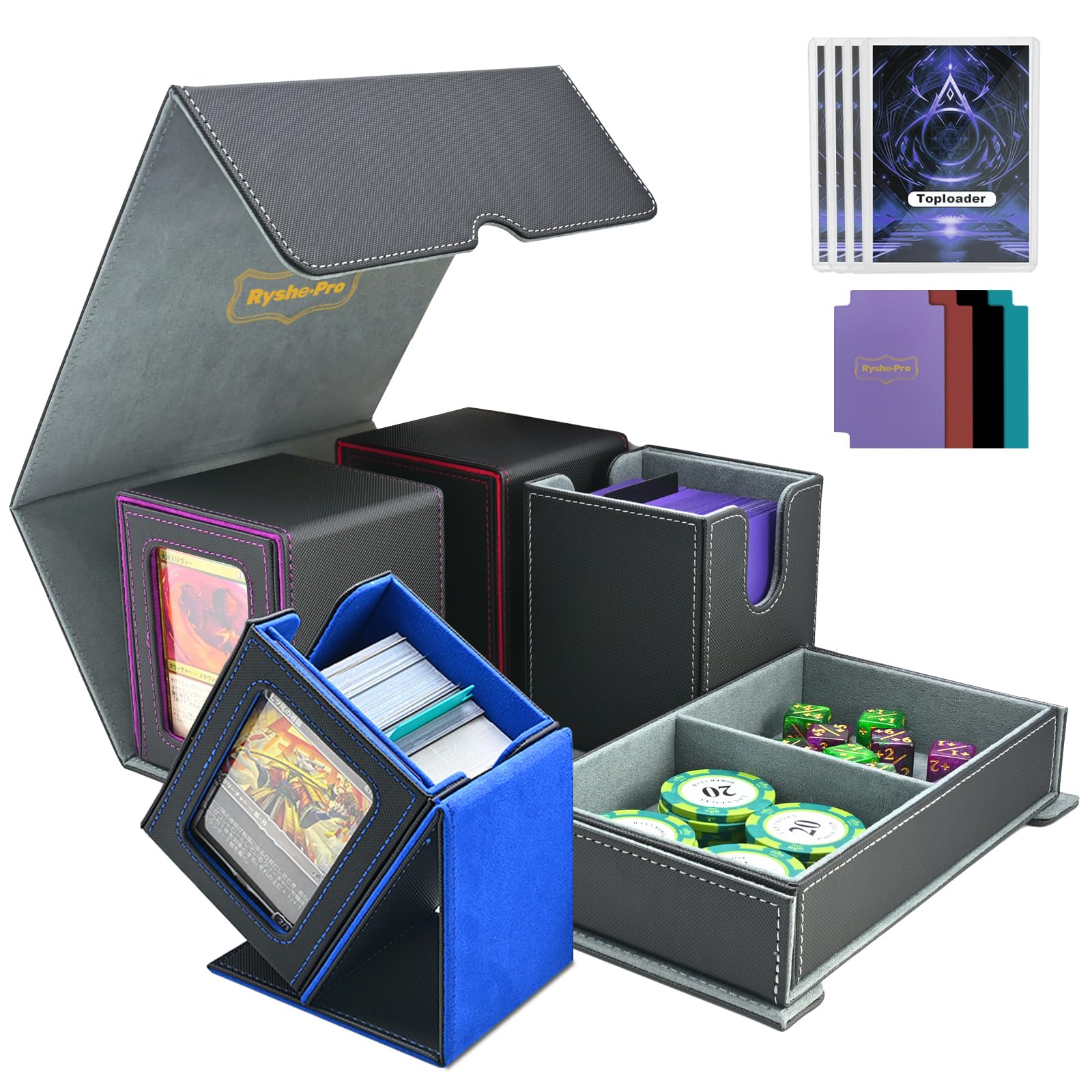 5 In 1 Deck Box For Pokemon Bl - Trading Card Binder incelemesi ve fiyatı