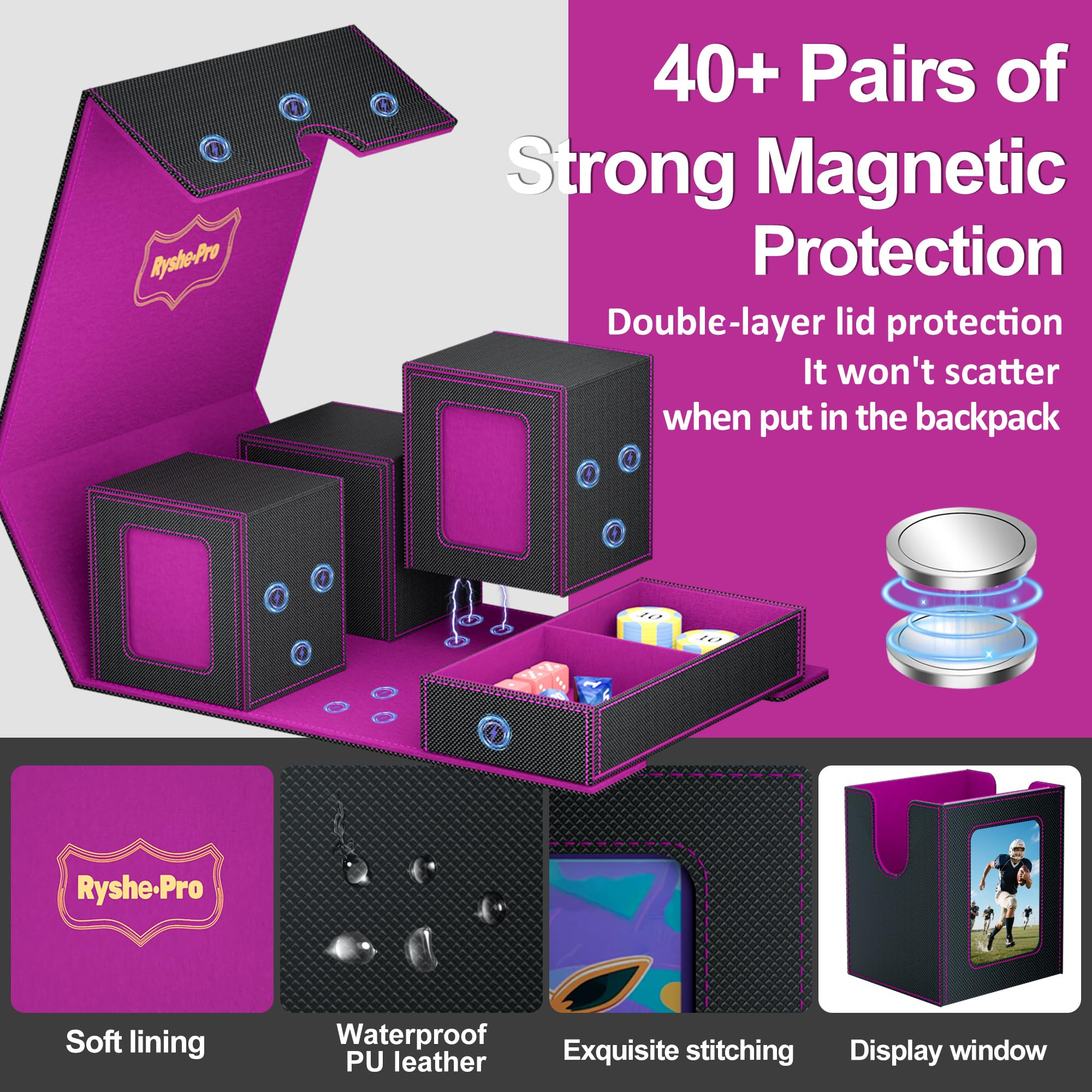 5 In 1 Deck Box For Pokemon Bl - Trading Card Binder incelemesi ve fiyatı
