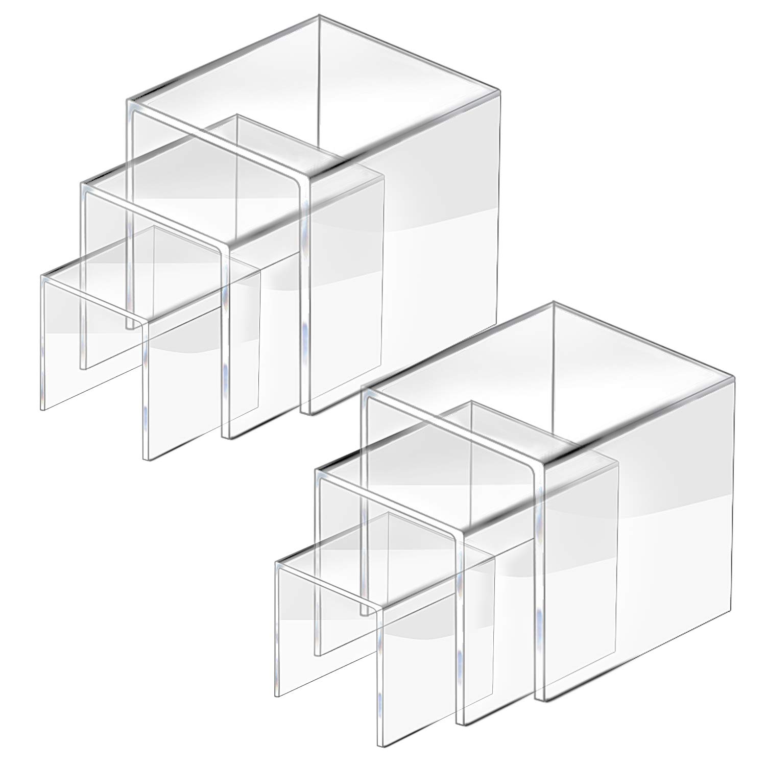 U Shape Acrylic Display Risers - Pop Display Shelf incelemesi ve fiyatı