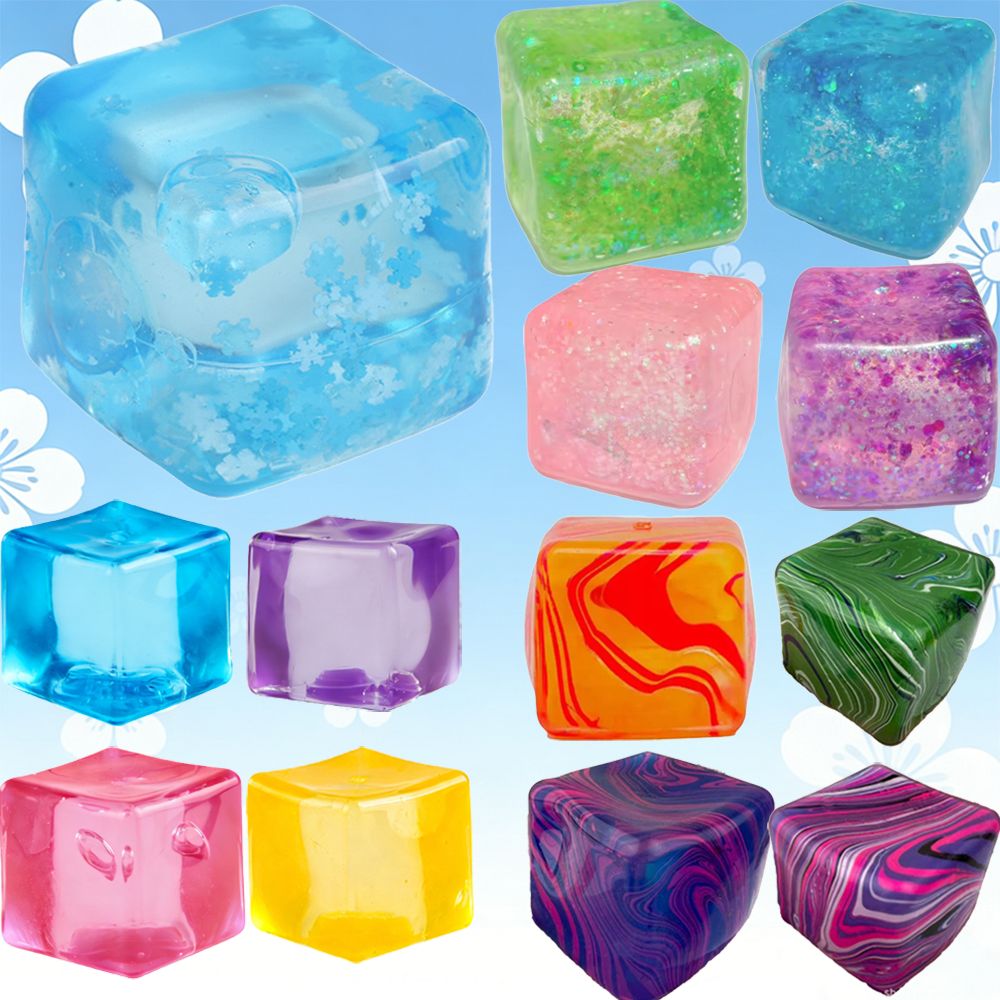 Hot Slow Rebound Glitter Ice C - Fidget Cube Original incelemesi ve fiyatı