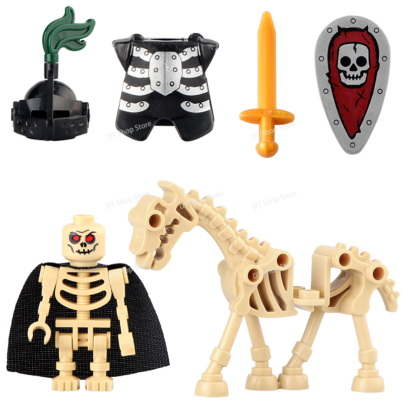 AX9815 AX9816 Medieval Knight  - Lego Minifigure Holder incelemesi ve fiyatı