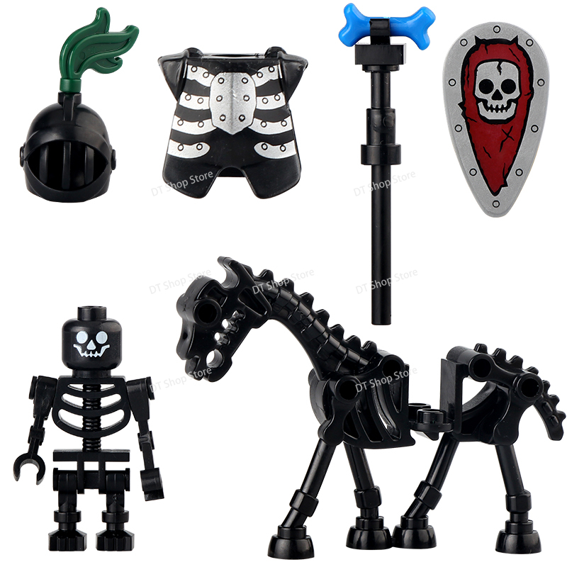 AX9815 AX9816 Medieval Knight  - Lego Minifigure Holder incelemesi ve fiyatı