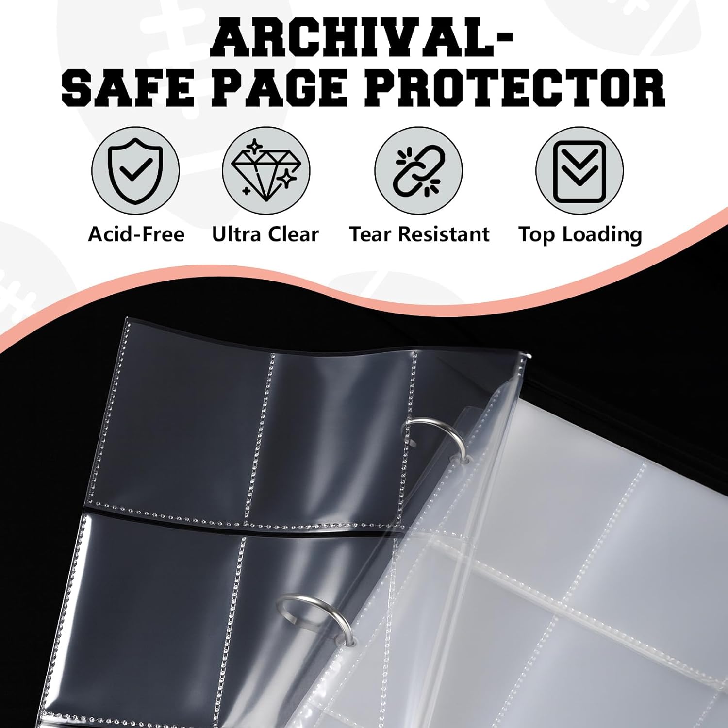 Football Card Binder 9-Pocket  - Trading Card Binder incelemesi ve fiyatı