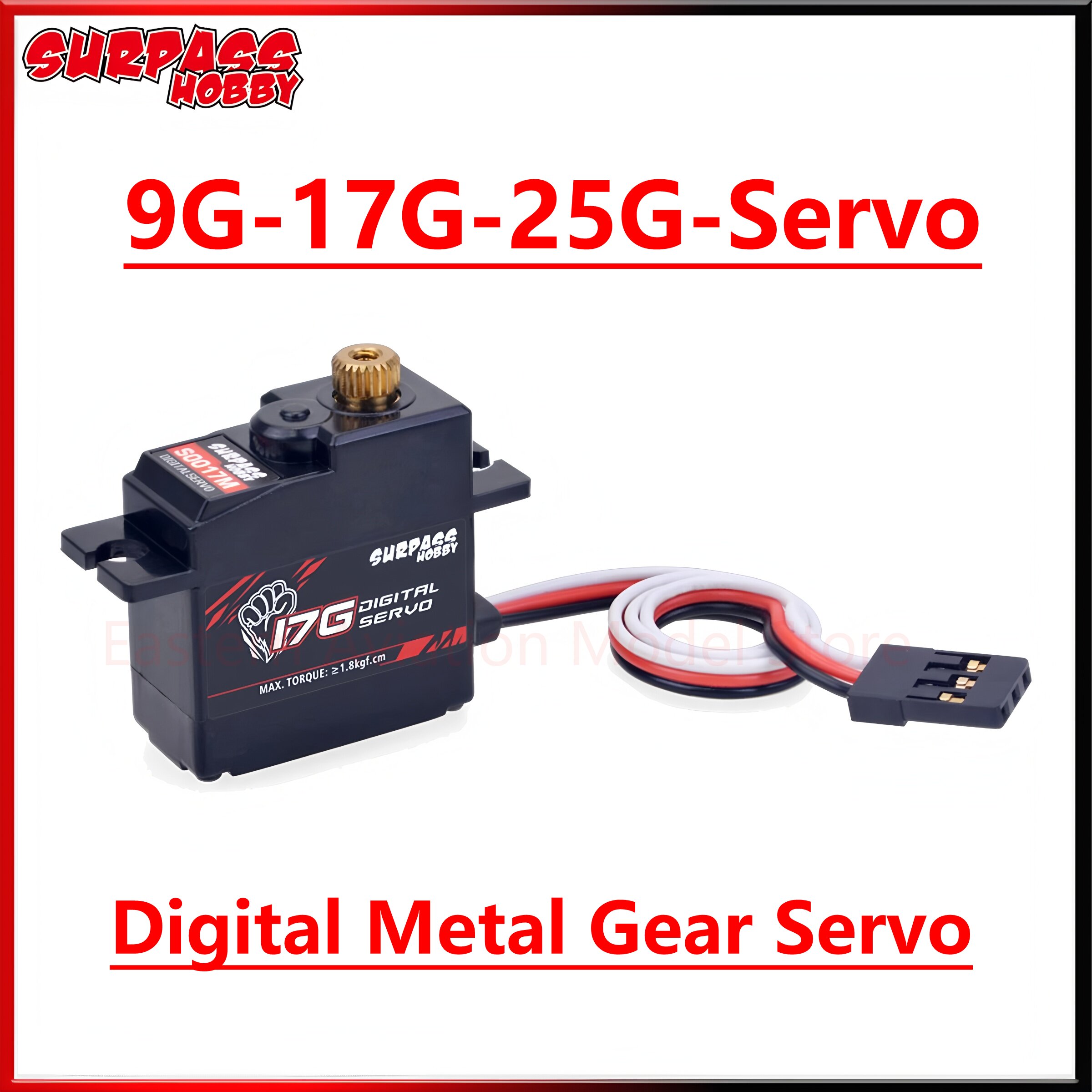 Surpass Hobby S009M 9G S0017M  - Model Airplane Plastic incelemesi ve fiyatı