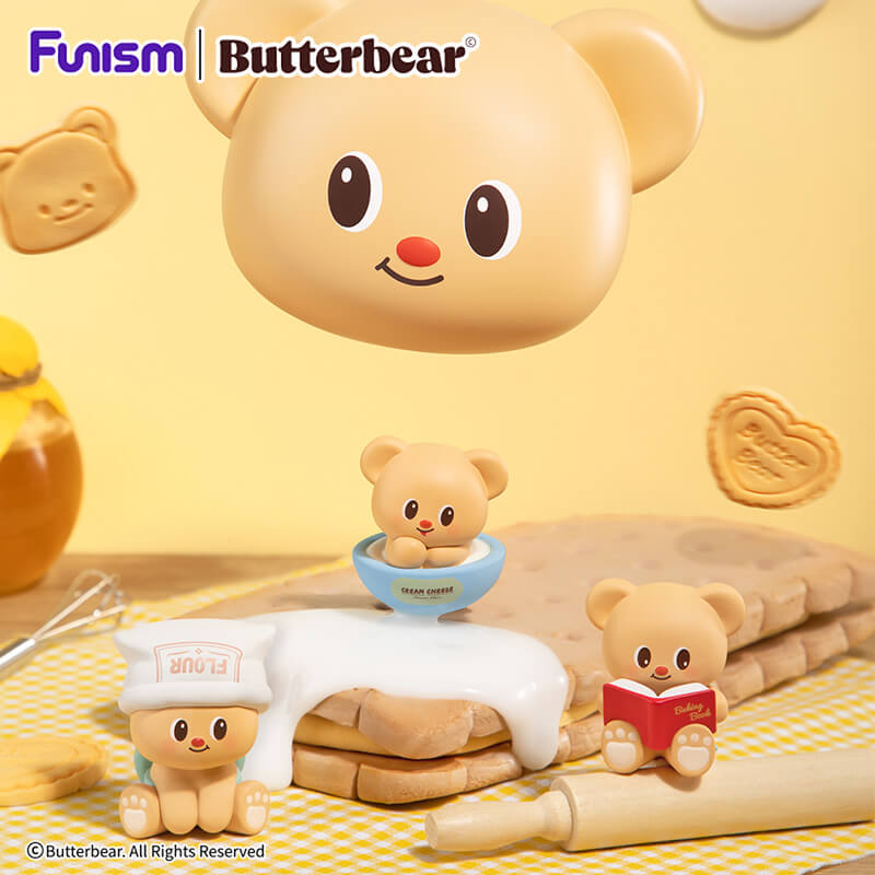 FUNISM Butterbear Baked with L - Vinyl Figure Blank incelemesi ve fiyatı