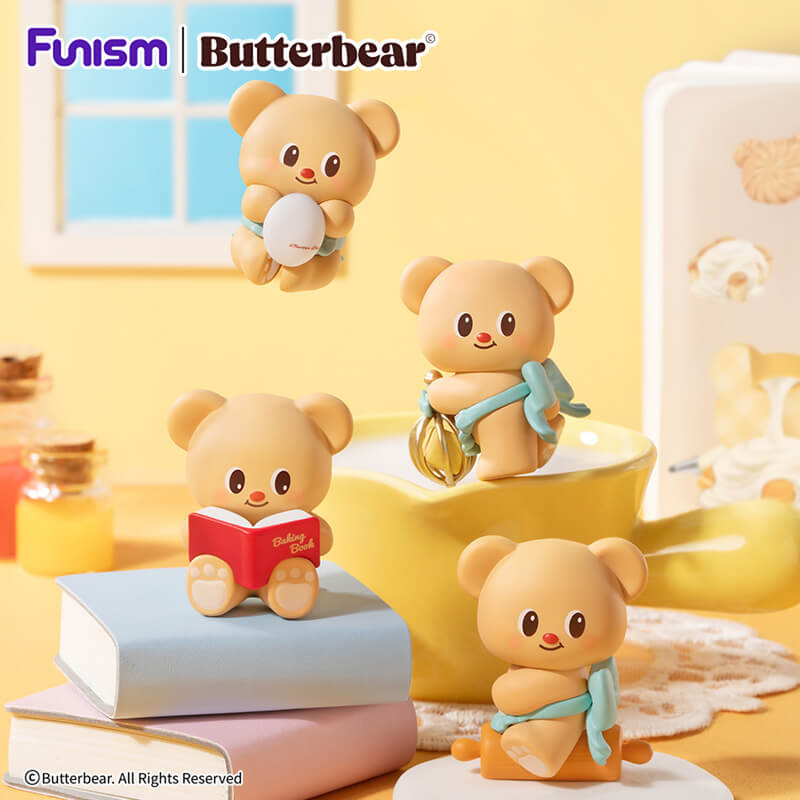 FUNISM Butterbear Baked with L - Vinyl Figure Blank incelemesi ve fiyatı