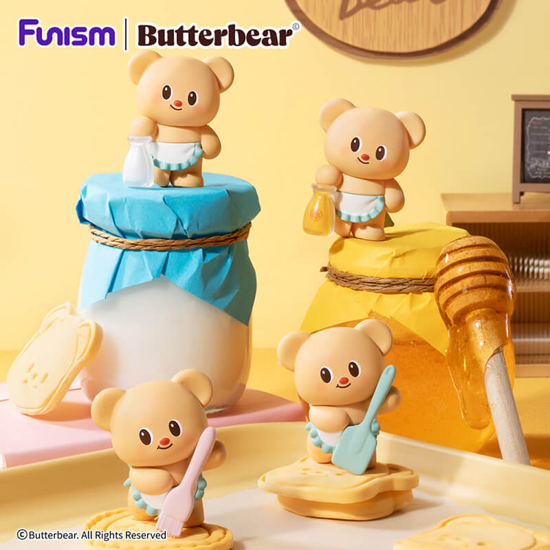 FUNISM Butterbear Baked with L - Vinyl Figure Blank incelemesi ve fiyatı