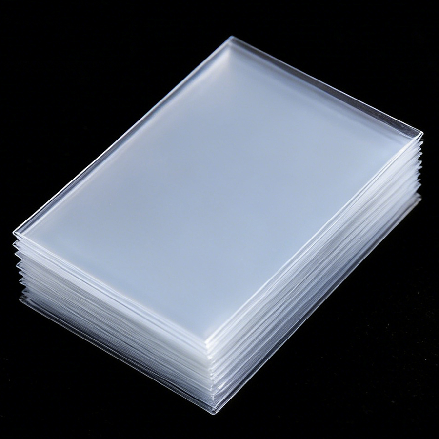 100pcs 8.8/9cm Clear Card Slee - Card Penny Sleeve incelemesi ve fiyatı