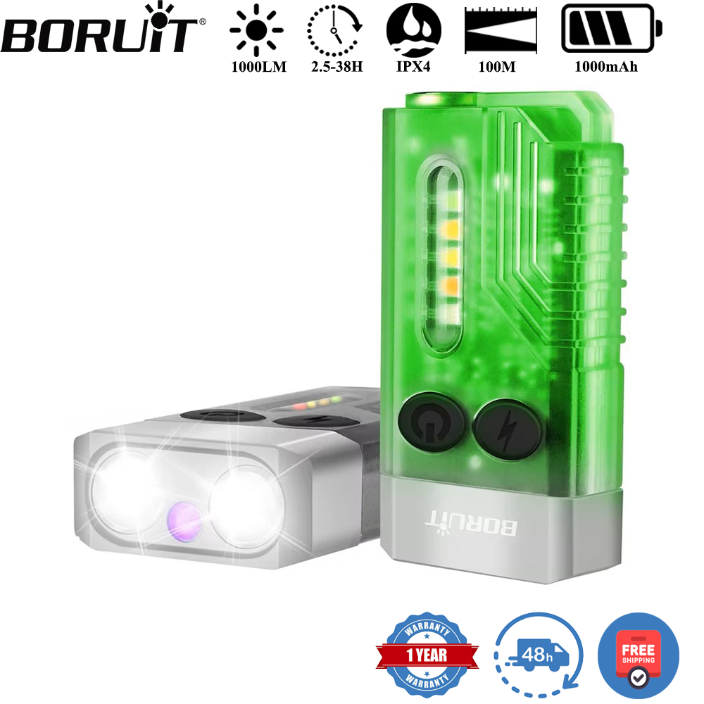 BORUiT V10 Keychain UV LED EDC - Fidget Cube Original incelemesi ve fiyatı