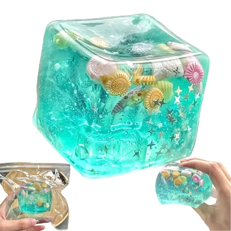 Squishy Ocean Ice Cube Fidget  - Fidget Cube Original incelemesi ve fiyatı