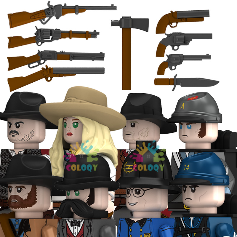 Kids Toys Cowboy Building Bloc - Lego Minifigure Holder incelemesi ve fiyatı