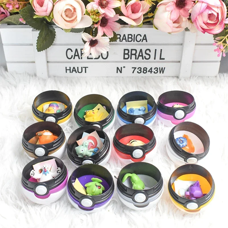 12Pcs Pokemon Figure Pokeball  - Vinyl Figure Blank incelemesi ve fiyatı