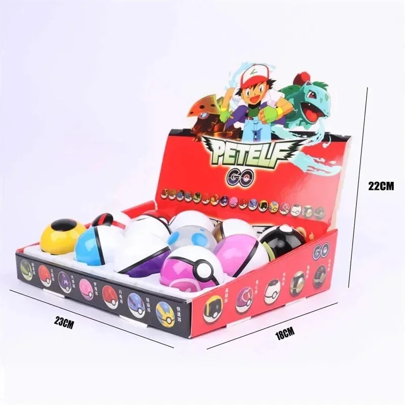 12Pcs Pokemon Figure Pokeball  - Vinyl Figure Blank incelemesi ve fiyatı