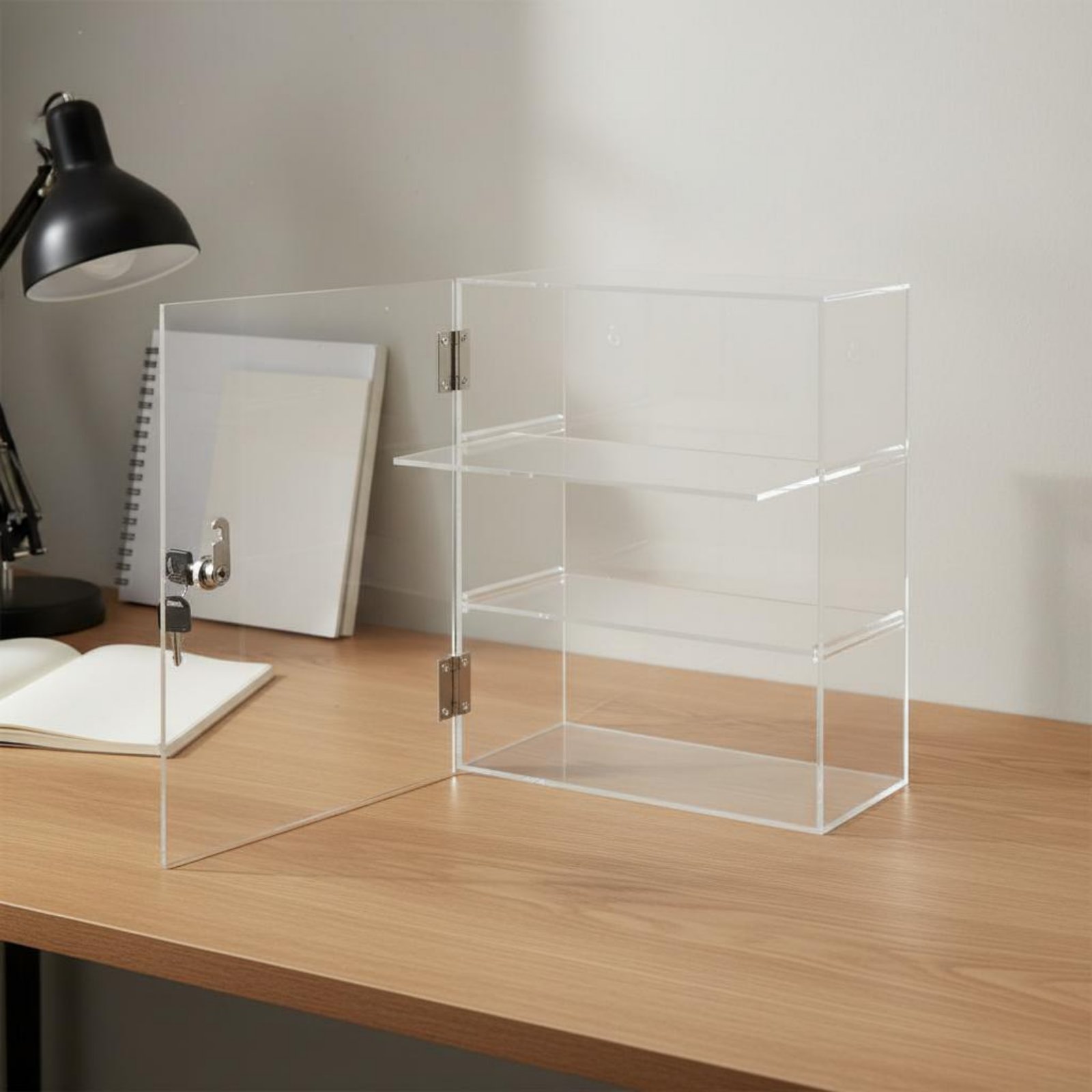 Locking Acrylic Display Case L - Display Case Acrylic incelemesi ve fiyatı