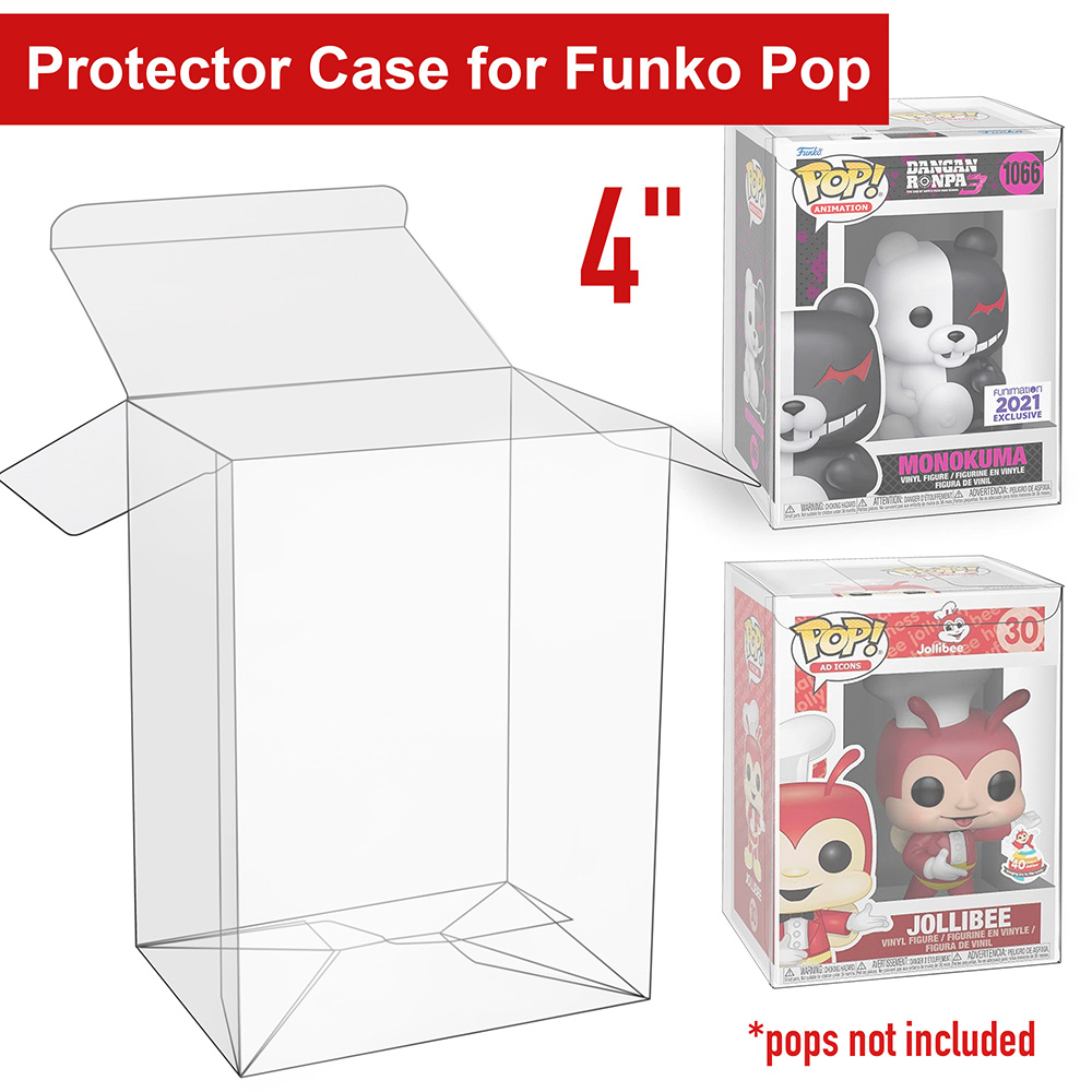 50PCS Clear Protective Box for - Funko Pop Protector incelemesi ve fiyatı