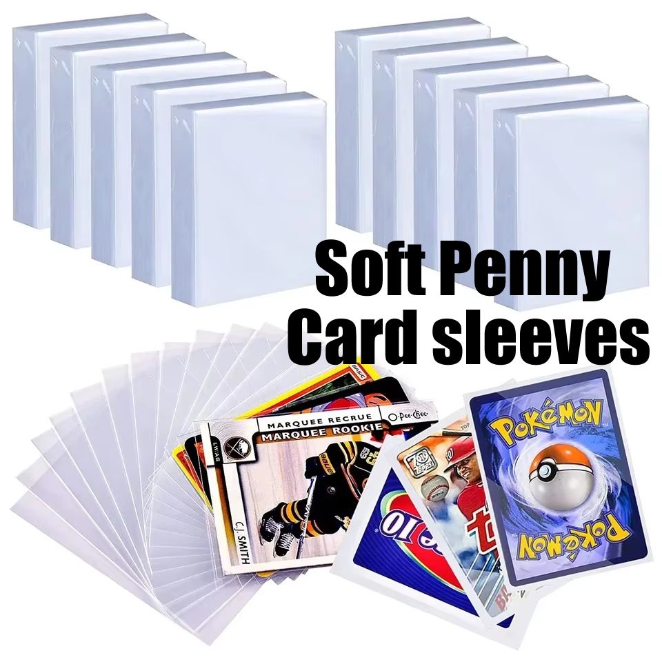 100-600pcs Card Sleeves Hard S - Card Penny Sleeve incelemesi ve fiyatı