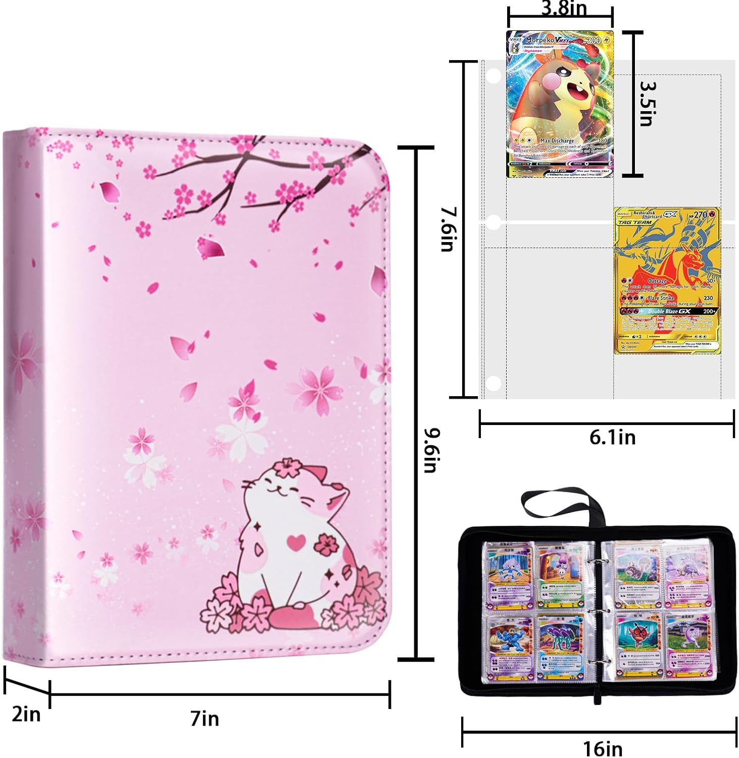 440 Card Binder for Girls with - Trading Card Binder incelemesi ve fiyatı