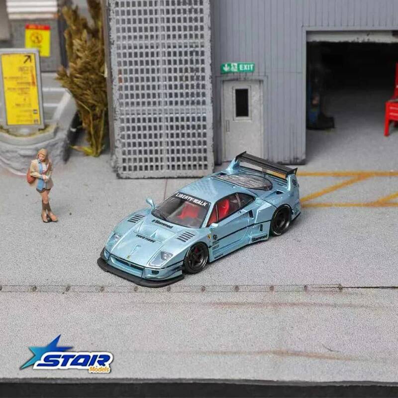 STAR 1:64 LBWK F40 Ice Blue Ma - Die Cast Car 1 64 incelemesi ve fiyatı