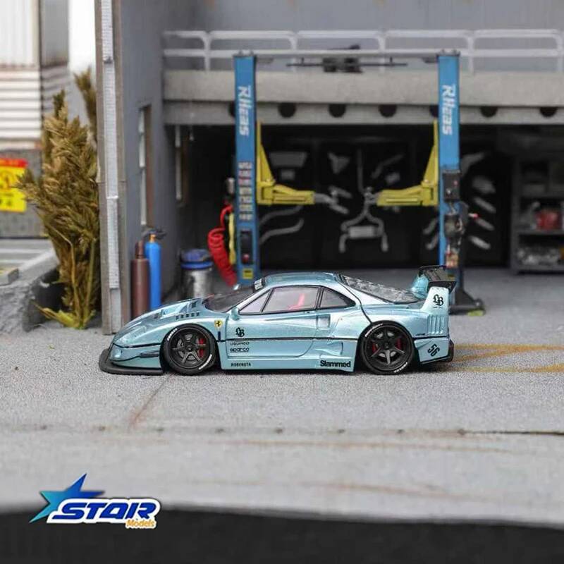 STAR 1:64 LBWK F40 Ice Blue Ma - Die Cast Car 1 64 incelemesi ve fiyatı