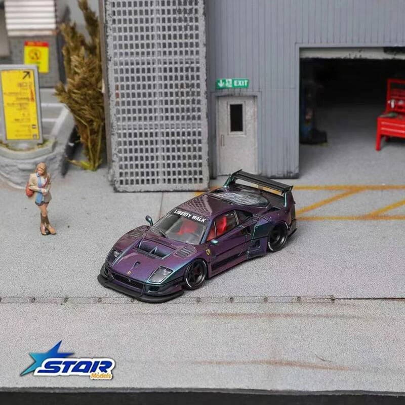 STAR 1:64 LBWK F40 Ice Blue Ma - Die Cast Car 1 64 incelemesi ve fiyatı