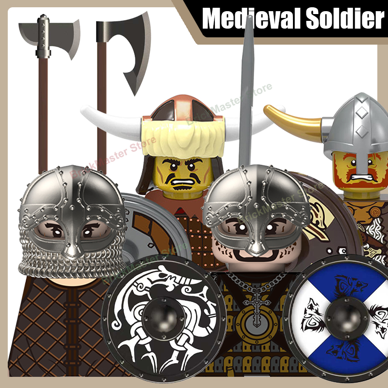 Medieval Military Viking Warri - Lego Minifigure Holder incelemesi ve fiyatı