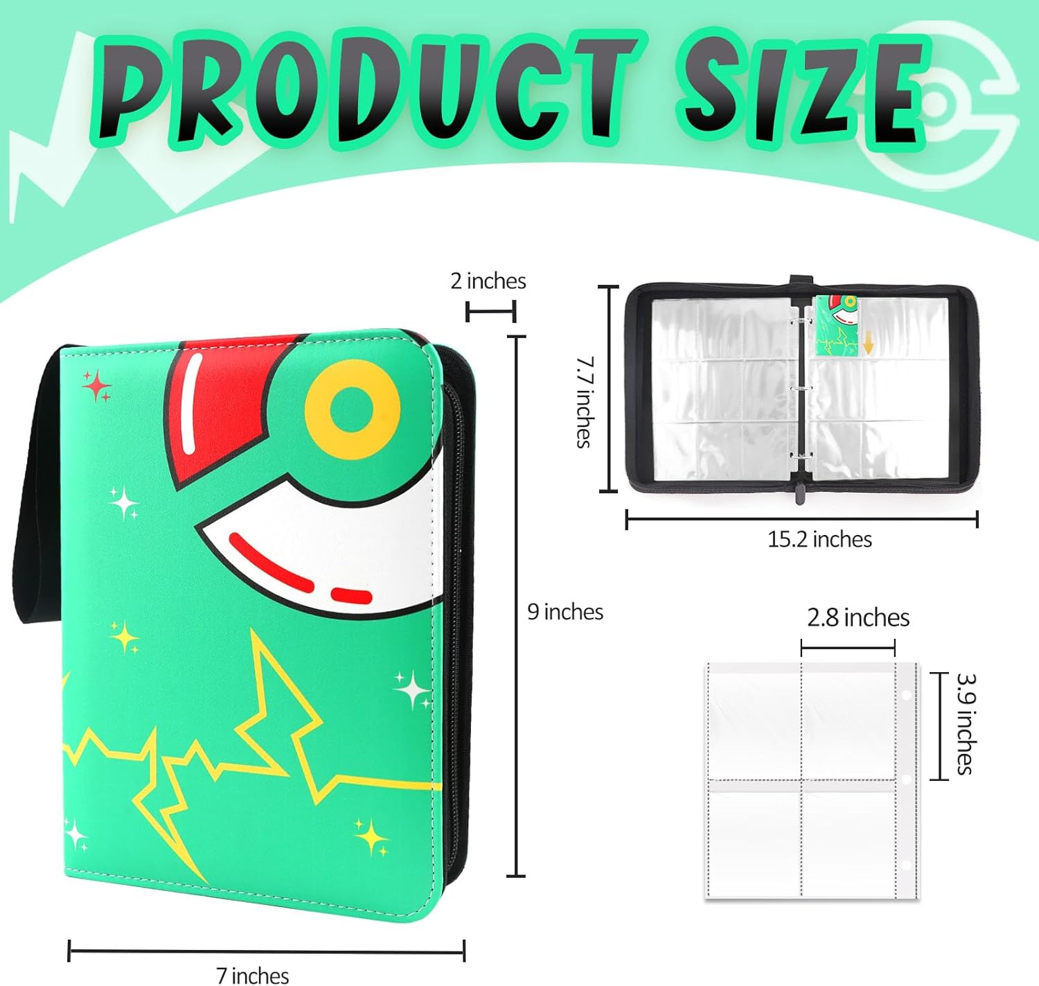 400 Pockets Card Binder with 5 - Trading Card Binder incelemesi ve fiyatı