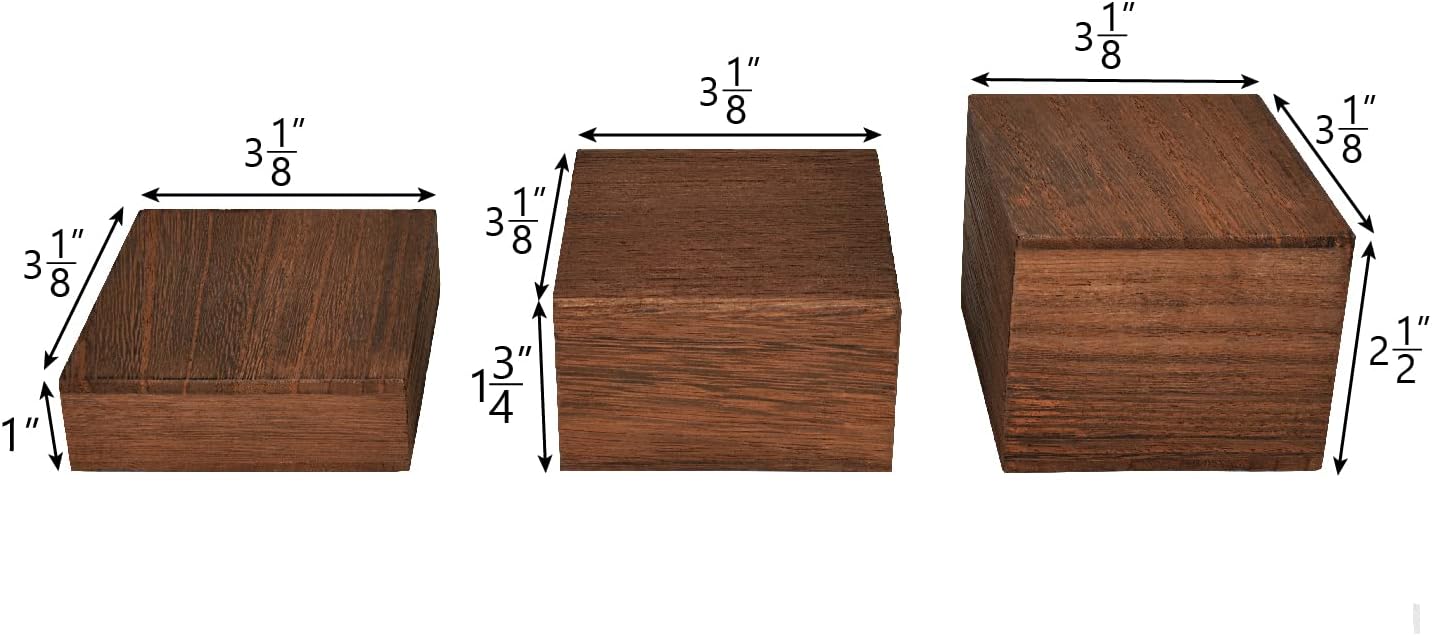 Wooden Display Risers Set - 3  - Display Risers Set incelemesi ve fiyatı