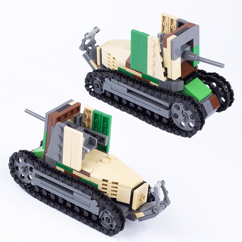 WW2 French Army Soldiers Weapo - Lego Minifigure Holder incelemesi ve fiyatı