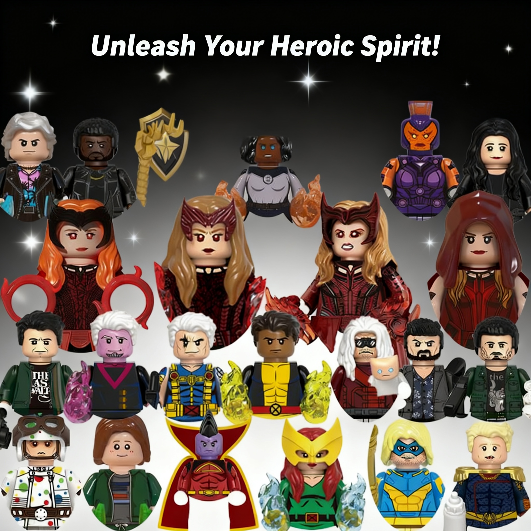 New Wanda Mini Action Figures  - Building Block Mini incelemesi ve fiyatı