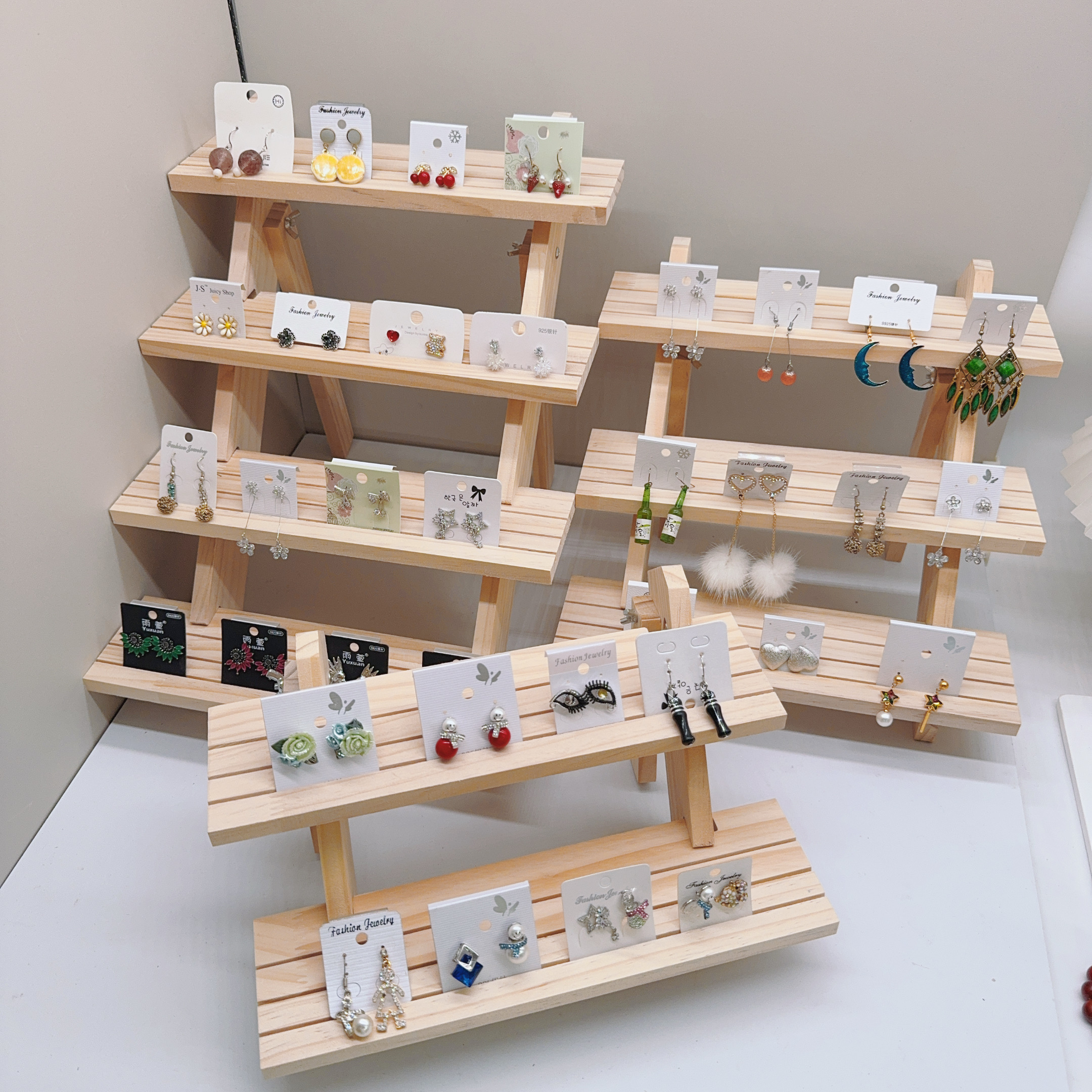 Ear Stud Holder Riser Multi-ti - Display Risers Set incelemesi ve fiyatı