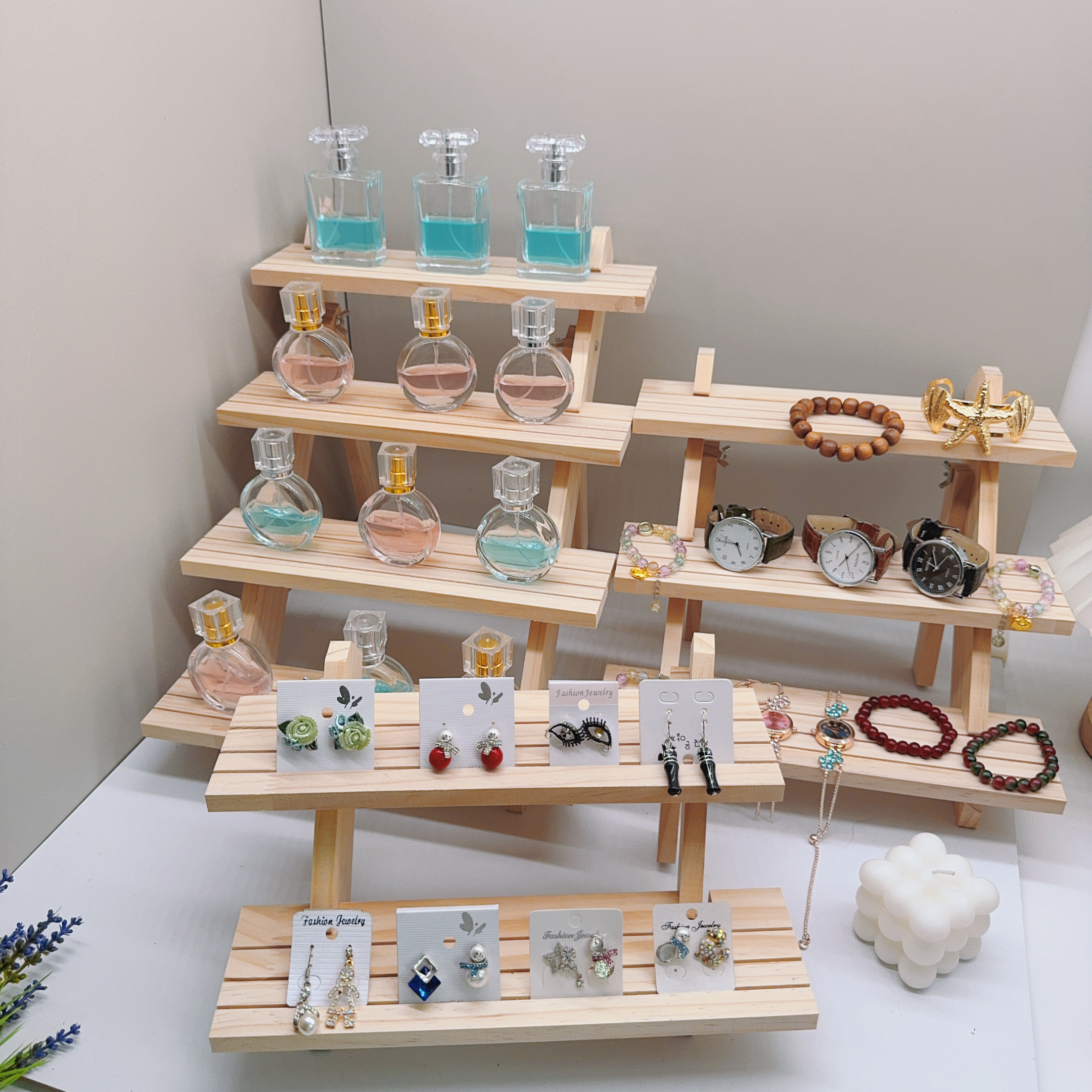 Ear Stud Holder Riser Multi-ti - Display Risers Set incelemesi ve fiyatı