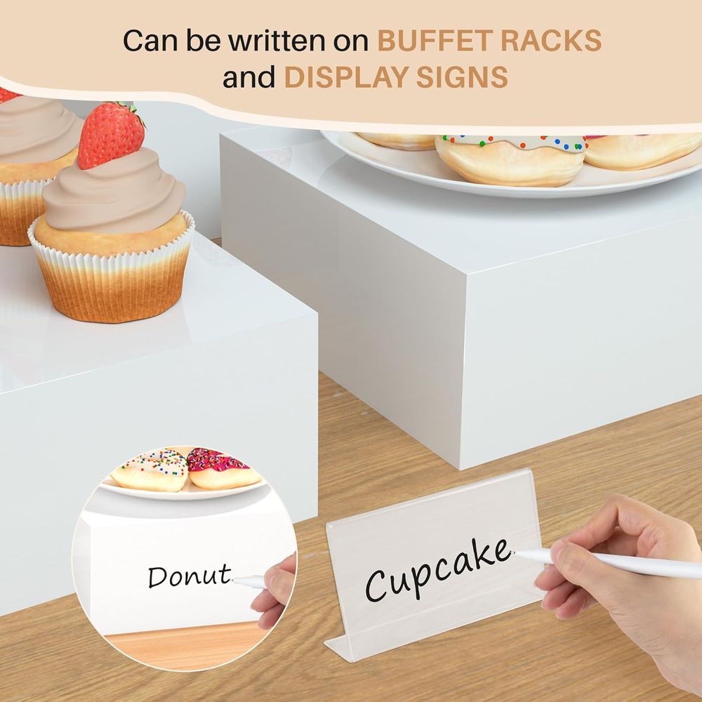 【8Pcs】 Buffet Risers,Dessert T - Display Risers Set incelemesi ve fiyatı